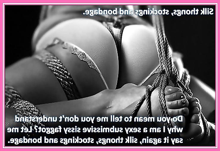 25P Sissy and cuckhold captions 1