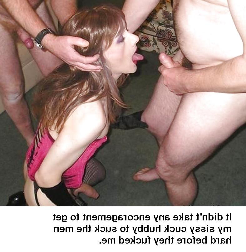 15P Crossdressers sissy captions