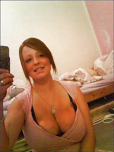 18P Some Hot Brunette Amateur Girl With Huge Natural Tits #1