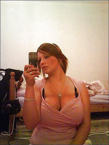 18P Some Hot Brunette Amateur Girl With Huge Natural Tits #1