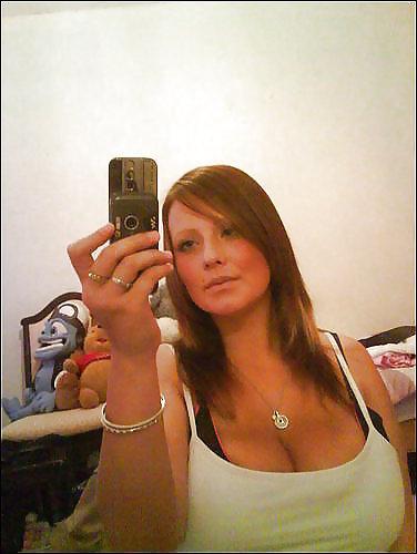 18P Some Hot Brunette Amateur Girl With Huge Natural Tits #1