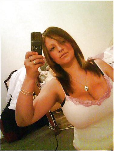 18P Some Hot Brunette Amateur Girl With Huge Natural Tits #1
