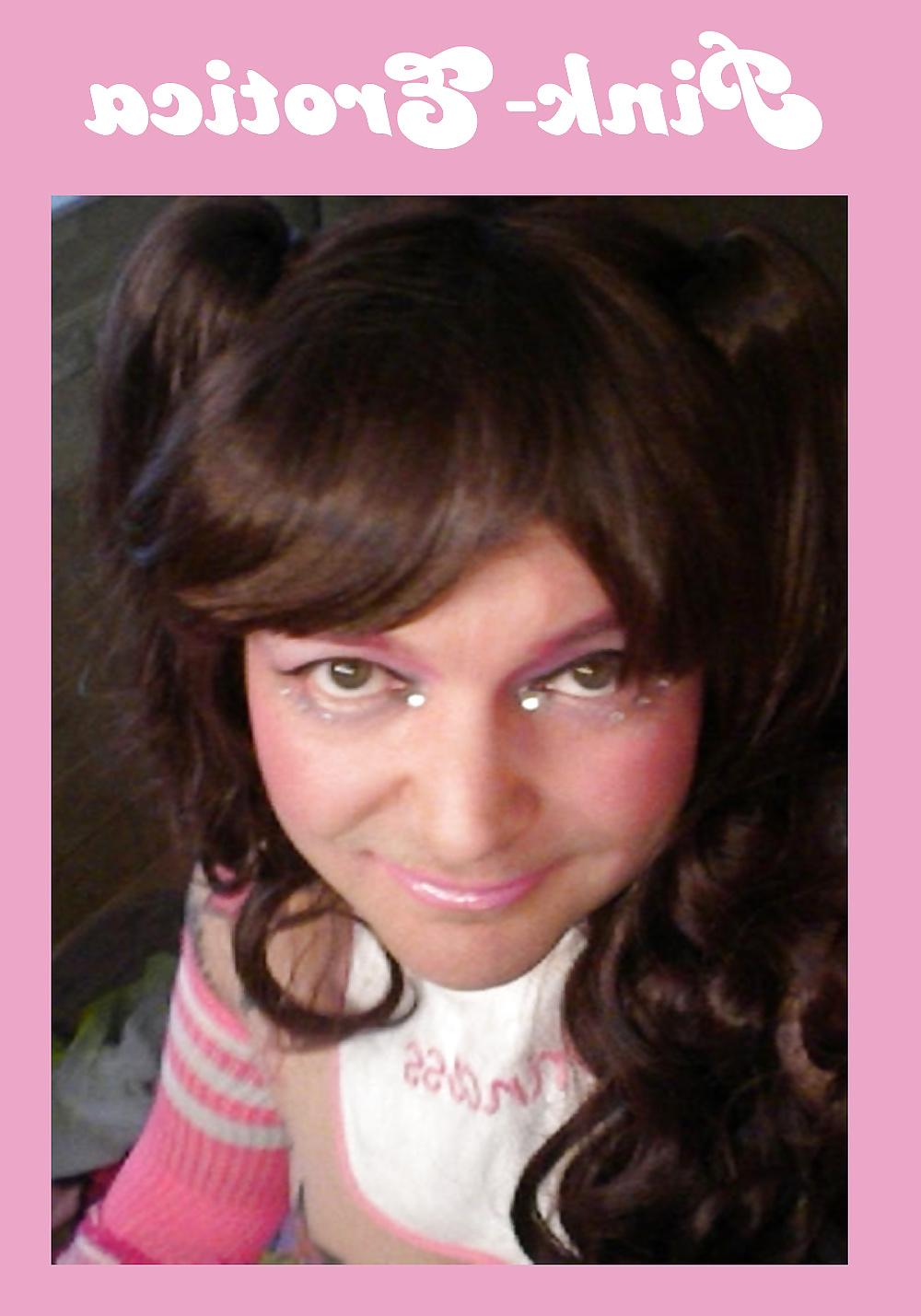25P Pink-Erotica Sissyboy Cross Dresser Baby Gurl In Pink