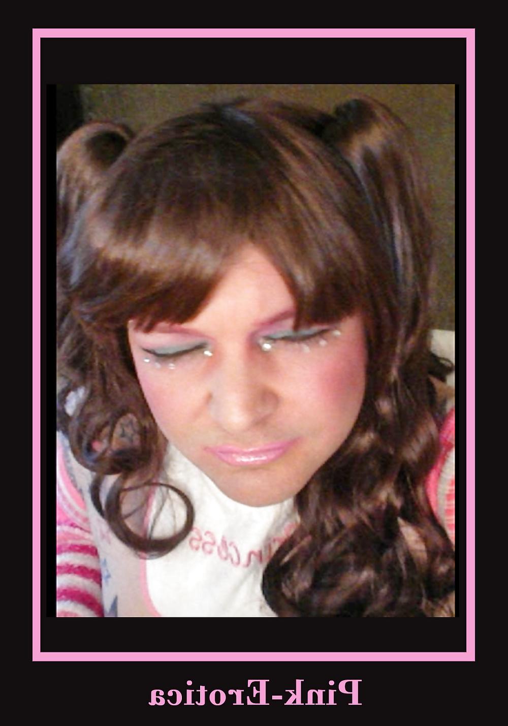 25P Pink-Erotica Sissyboy Cross Dresser Baby Gurl In Pink