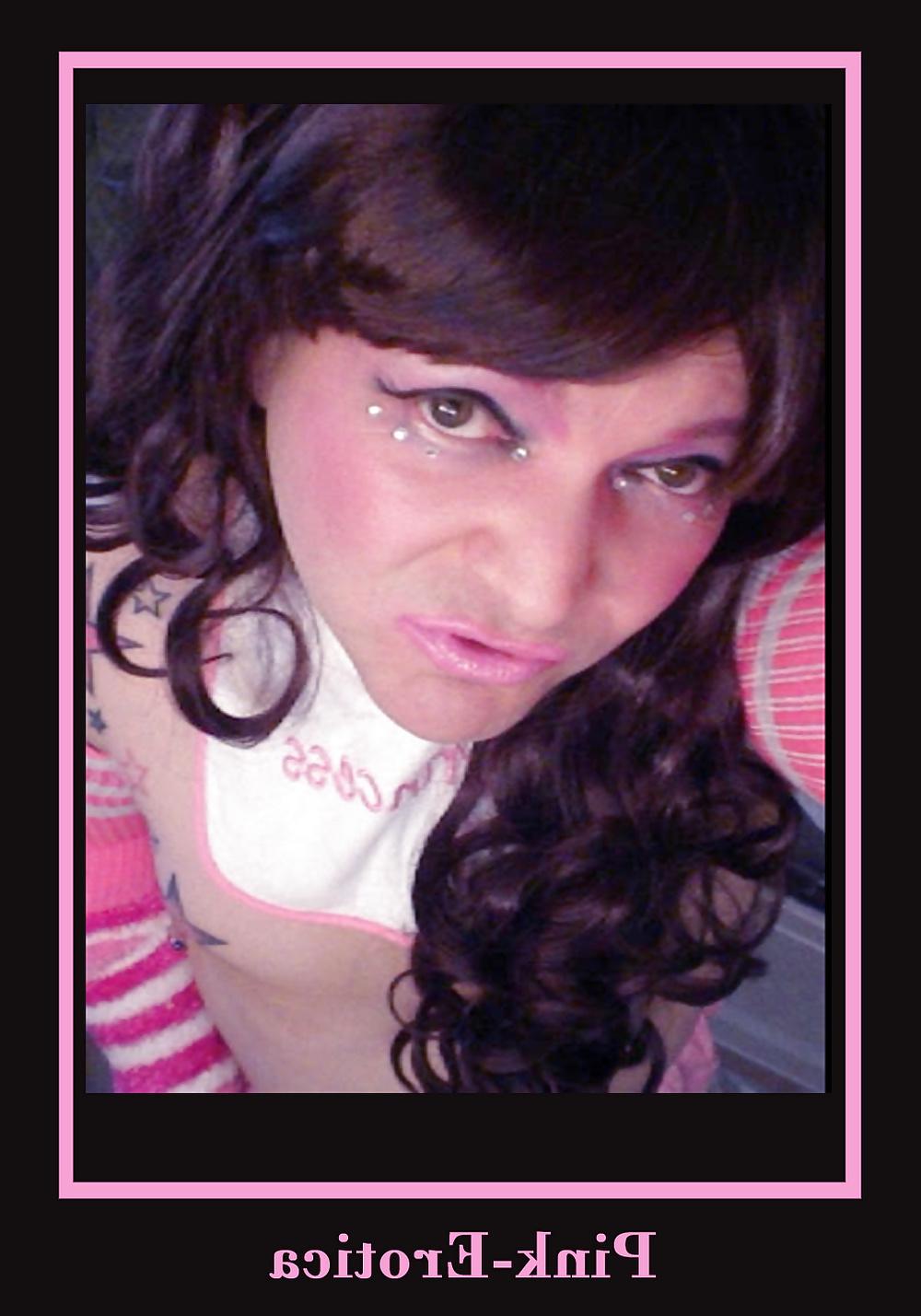 25P Pink-Erotica Sissyboy Cross Dresser Baby Gurl In Pink