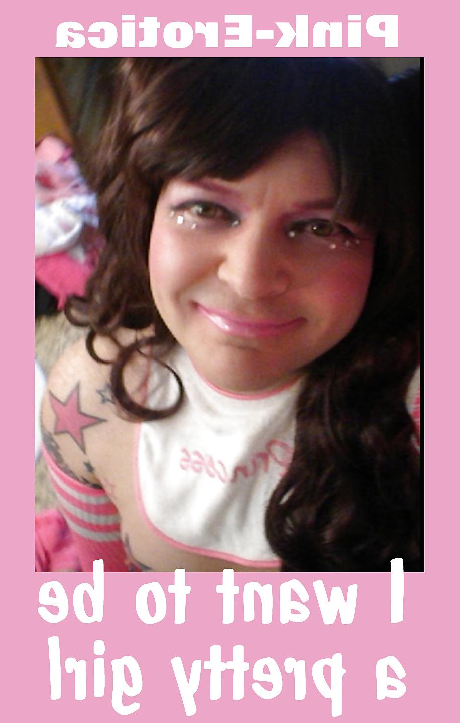 25P Pink-Erotica Sissyboy Cross Dresser Baby Gurl In Pink