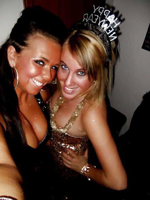16P Party skank J Boo and her nice tits