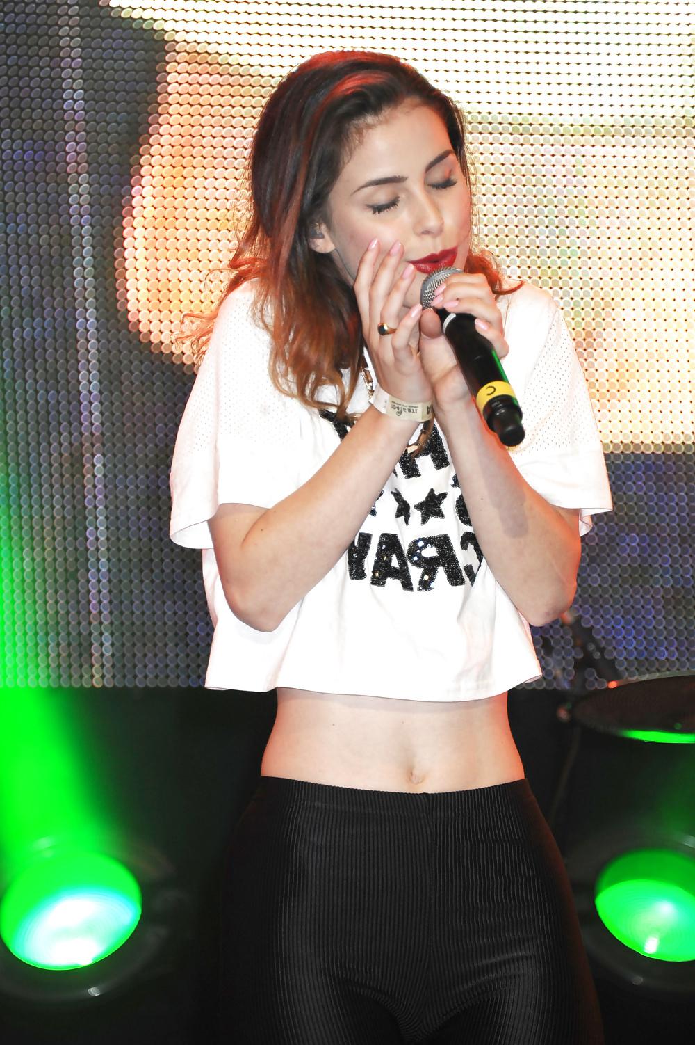 15P Lena Meyer Landrut Sexy Skinny Babe Tight 