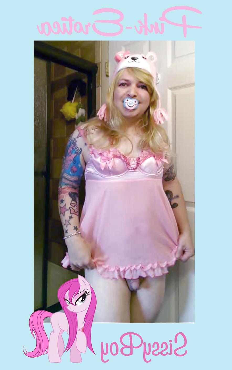 25P Pink-Erotica Sissyboy Cross Dresser Daddy's Gurl