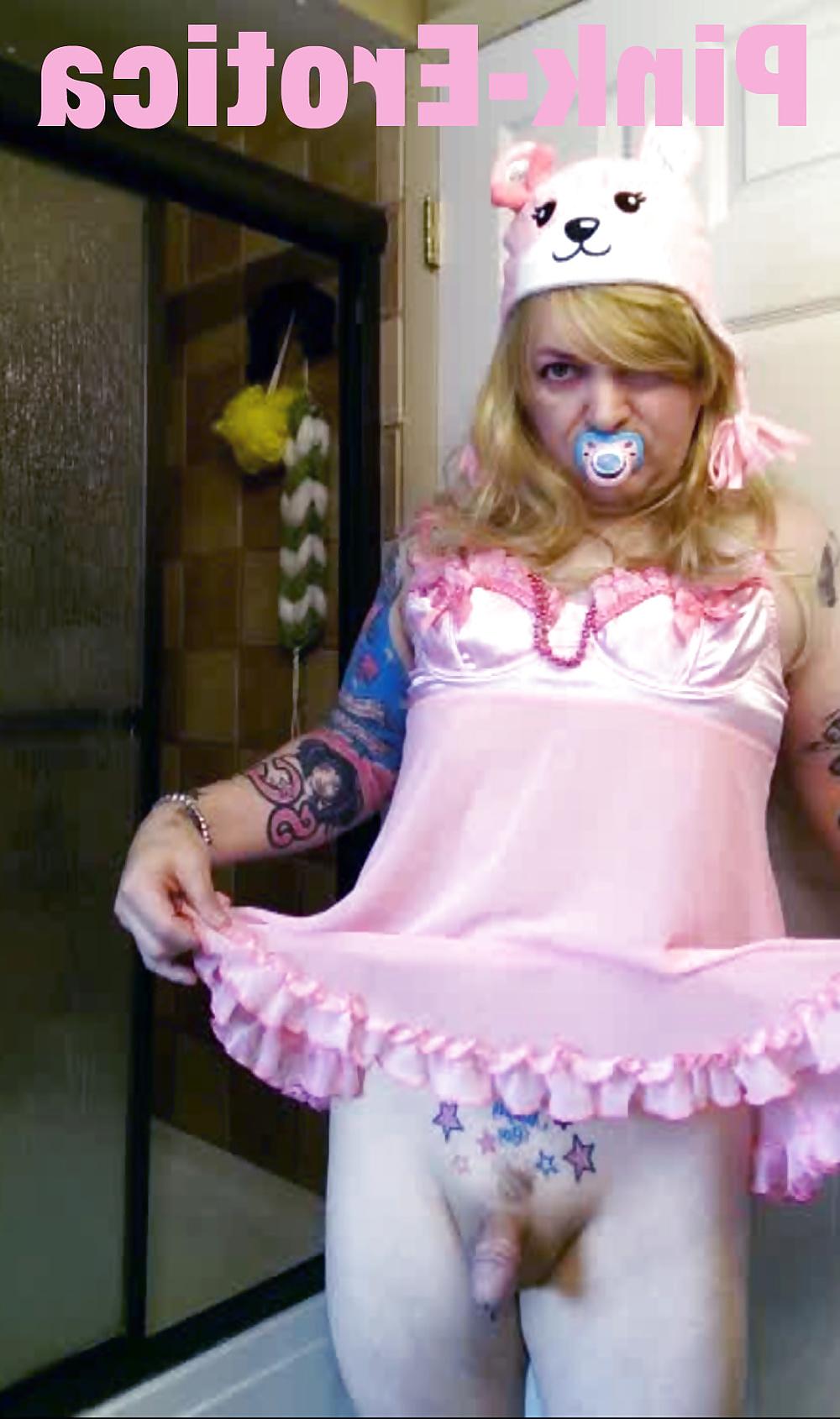 25P Pink-Erotica Sissyboy Cross Dresser Daddy's Gurl