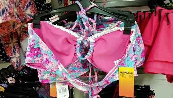 23P Sissy jayne so horny for her new pink bikini she dribbles
