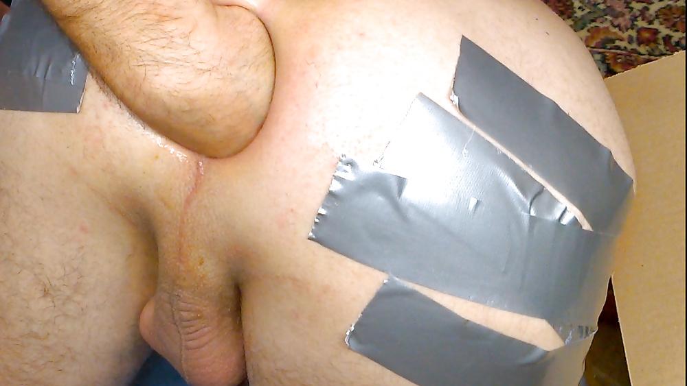 11P Assfist man gape