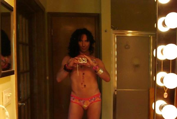 21P Pink-Pantied Sissy Brunette