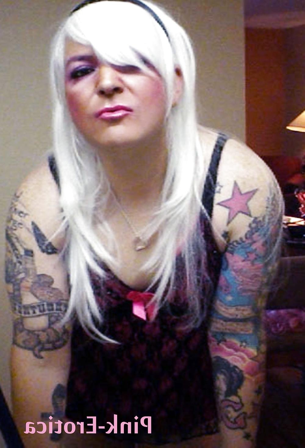 25P Pink-Erotica Sissyboy Cross Dresser Platinum Blonde Dream