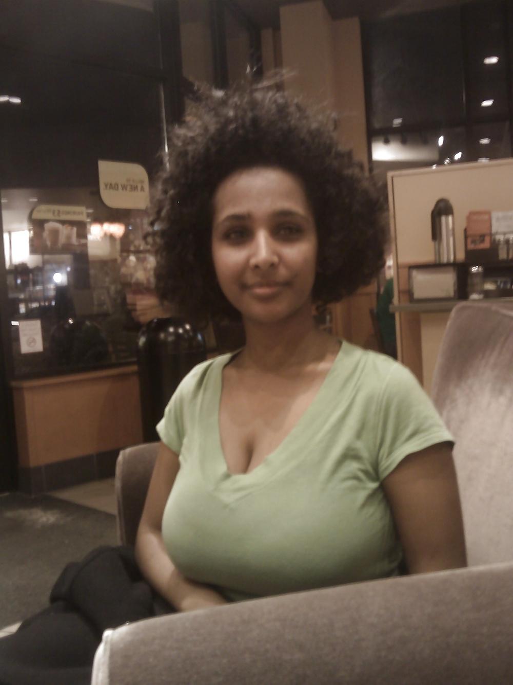 7P Sexy huge tit ethiopian I used to fuck.