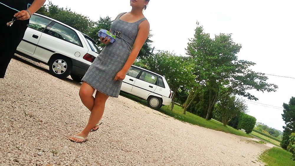 14P Sister in Law Part Nice boobs and feet