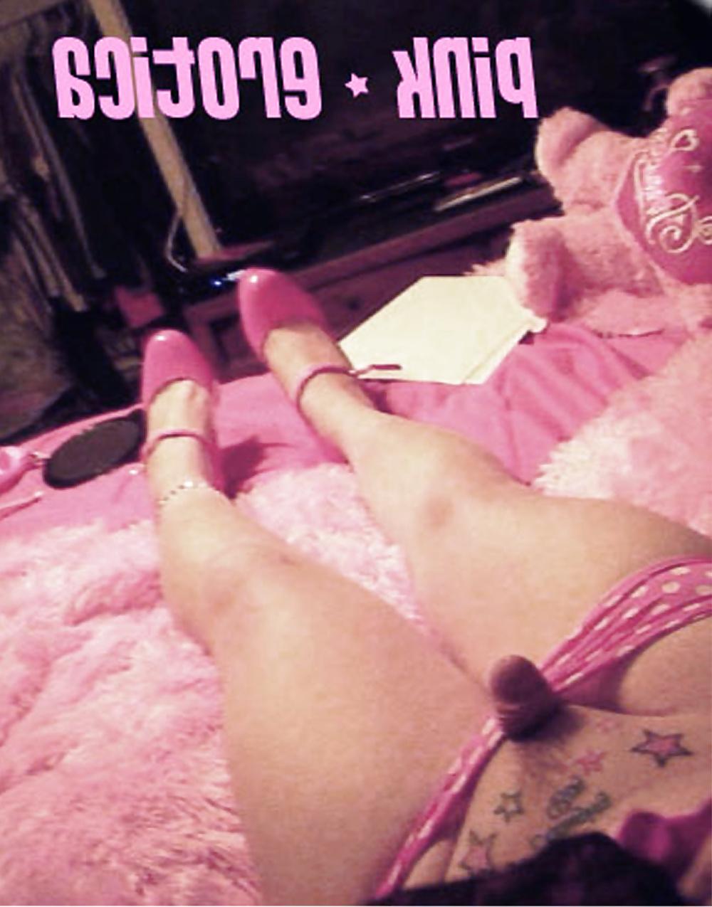 25P Pink-Erotica Sexy Pink Sissyboy