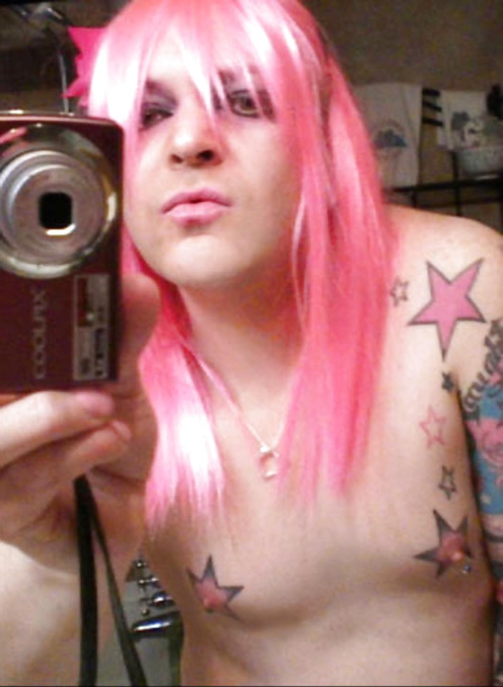 25P Pink-Erotica Sexy Pink Sissyboy