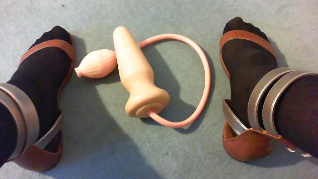 6P Sissy slut julia with new heels and toys