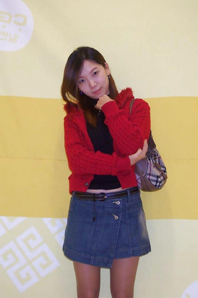 14P Korean friend flashing in public
