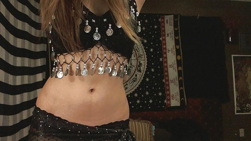 24P Skinny Goth Chick