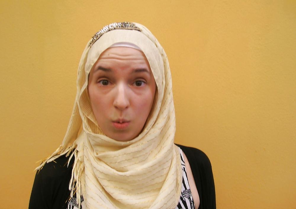 13P Arab women face (my sister) 