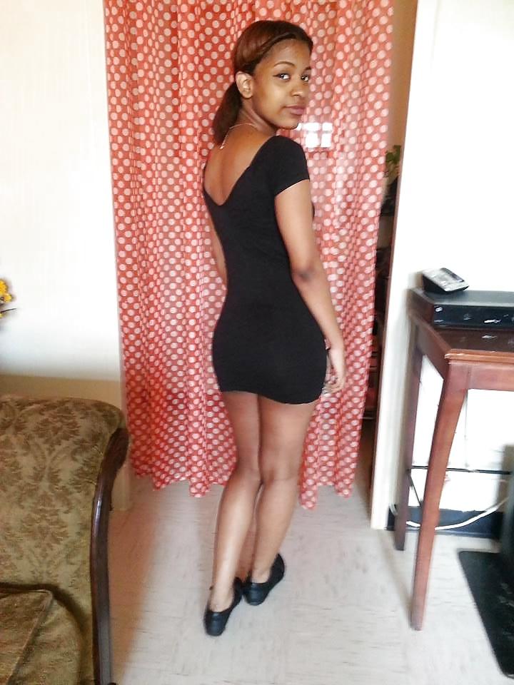 25P Skinny black slut whore 
