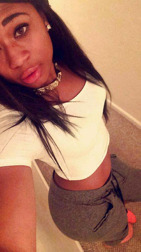 25P Skinny black slut whore 
