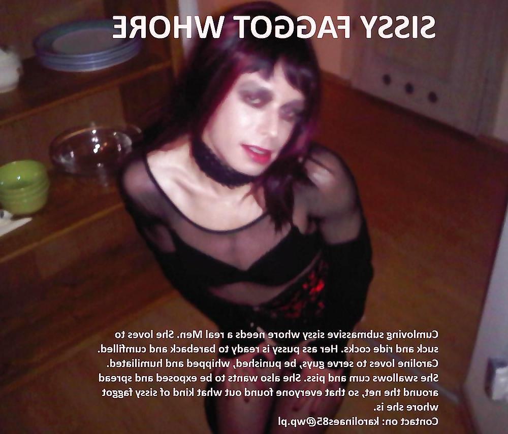 21P Exposed sissy slut karolina