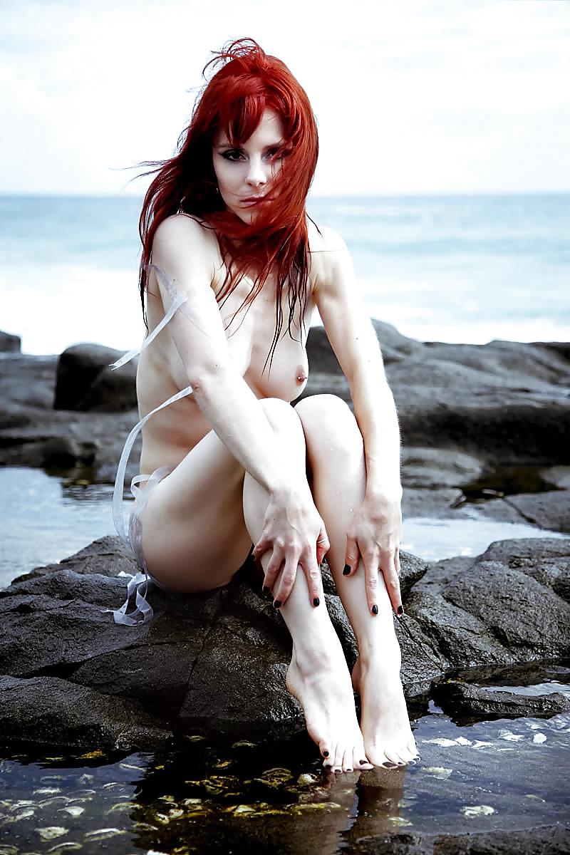 22P VERY Skinny and Sexy Redhead