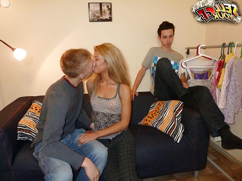 16P Sell Your GF - Slim girlie was fucked