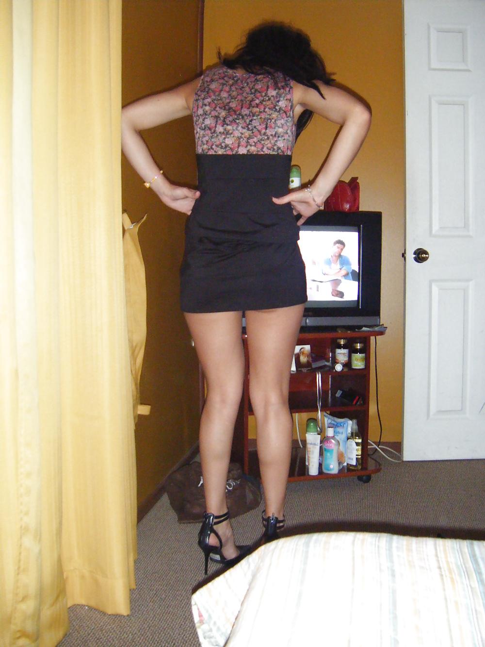 10P Skinny posing for the camera