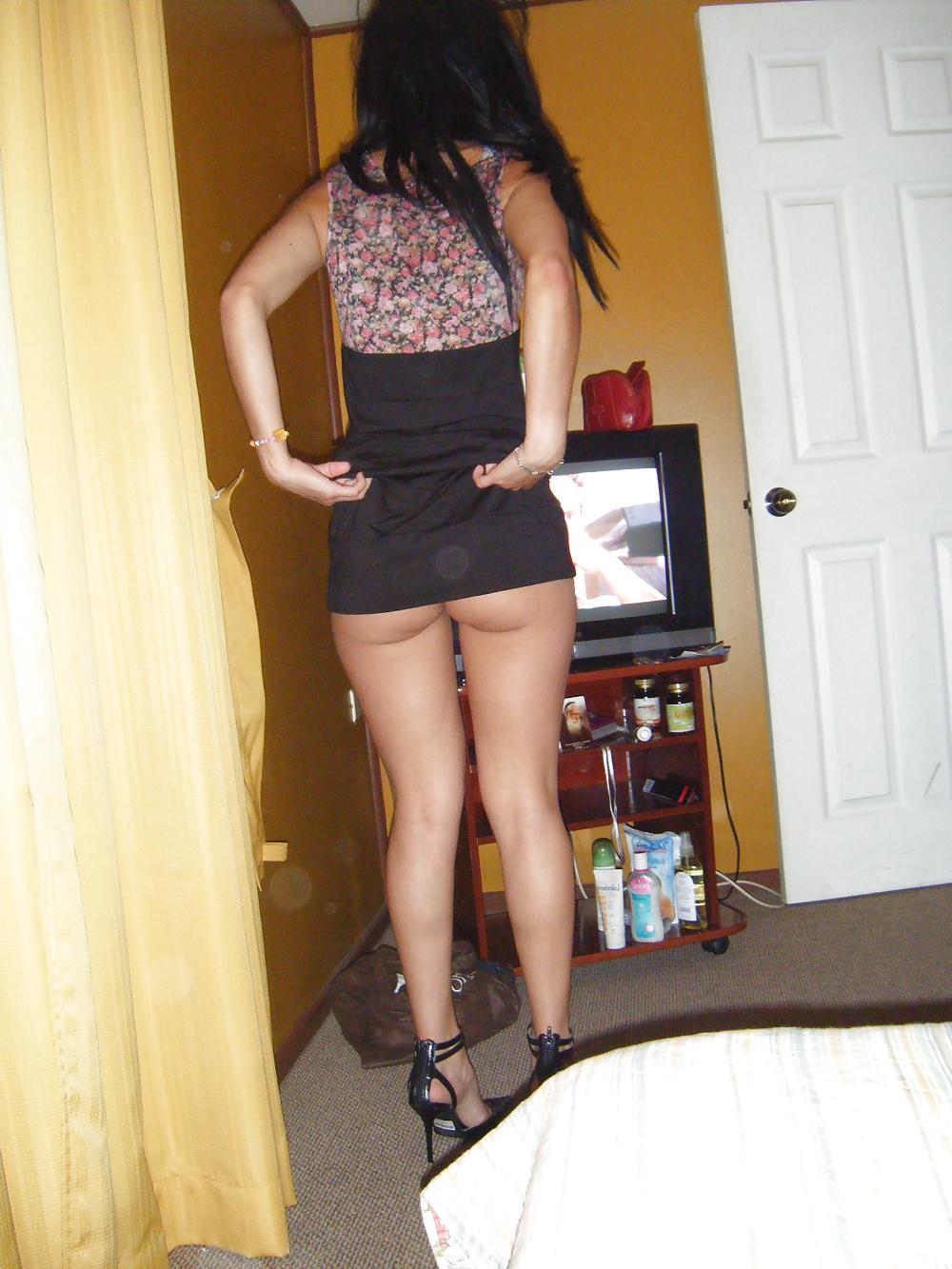10P Skinny posing for the camera