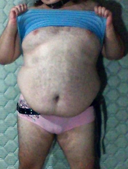 24P Showing off sissy