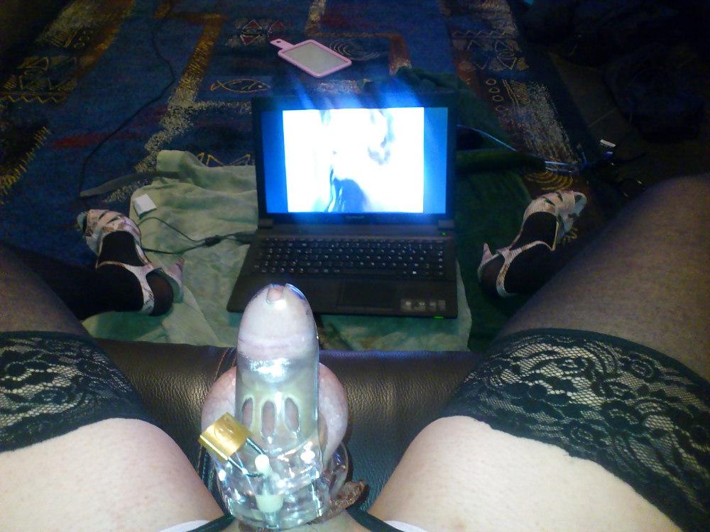 12P Please caption these sissy photos of me