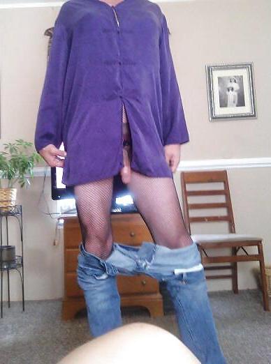 8P Sissy me posing for my wife