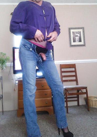 8P Sissy me posing for my wife