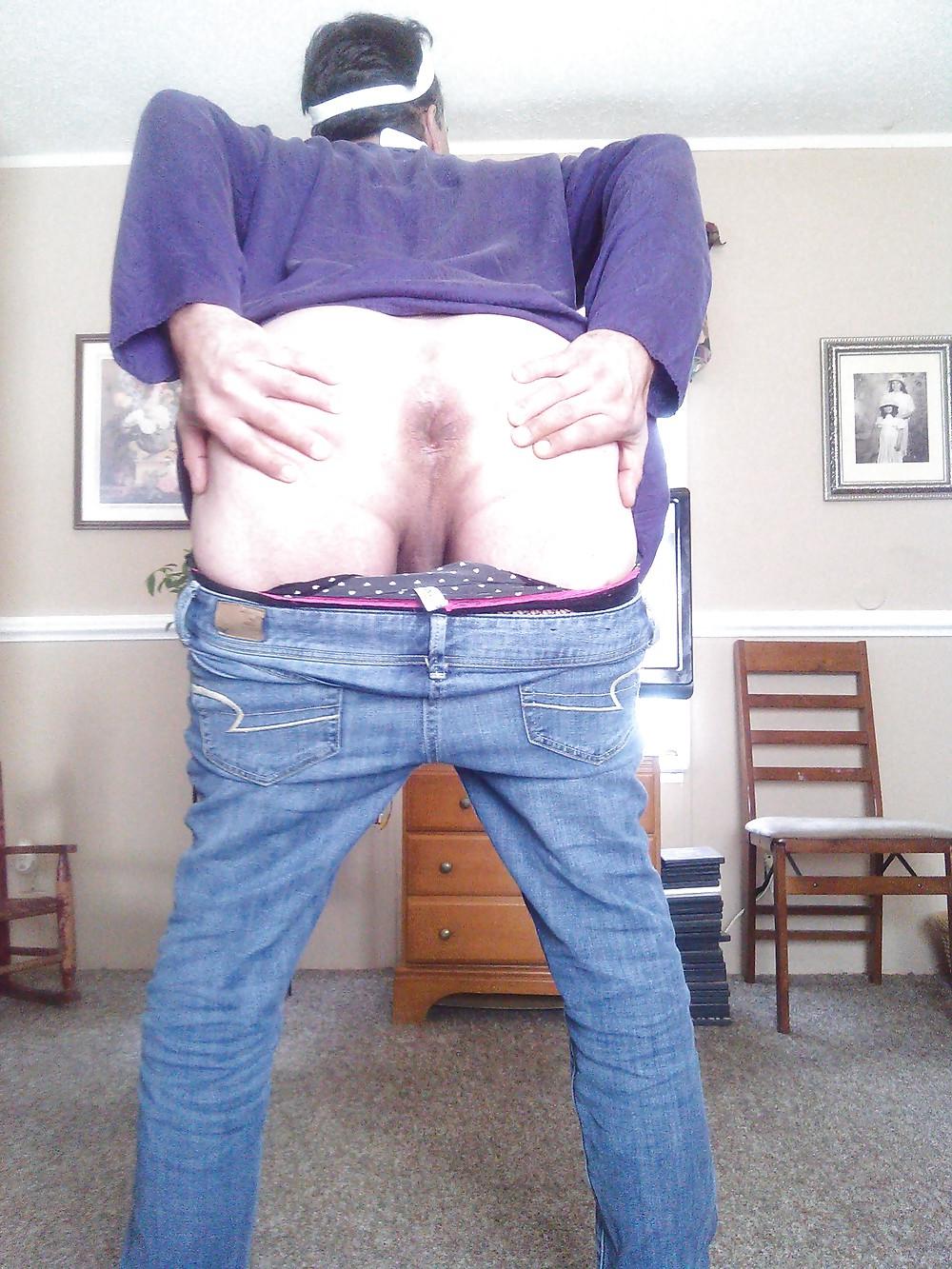 8P Sissy me posing for my wife