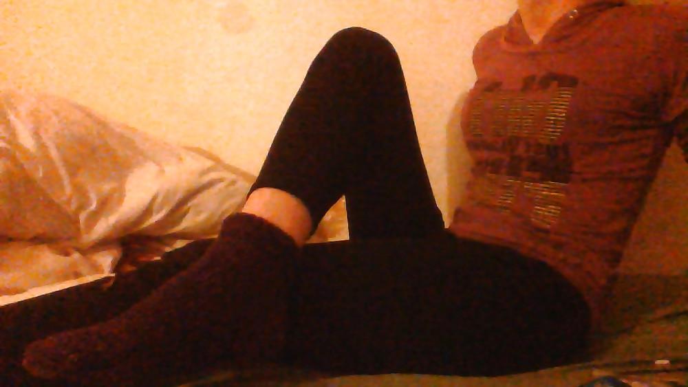 25P Trying some new sissy clothes 