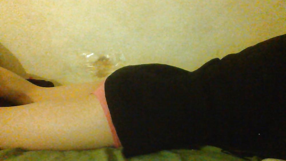 25P Trying some new sissy clothes 