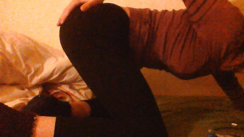 25P Trying some new sissy clothes 
