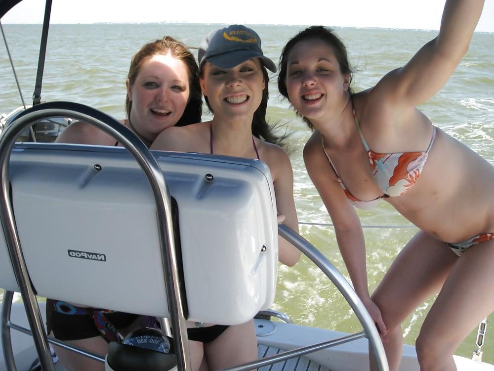 8P Me and My Two daughter's friends with there friend