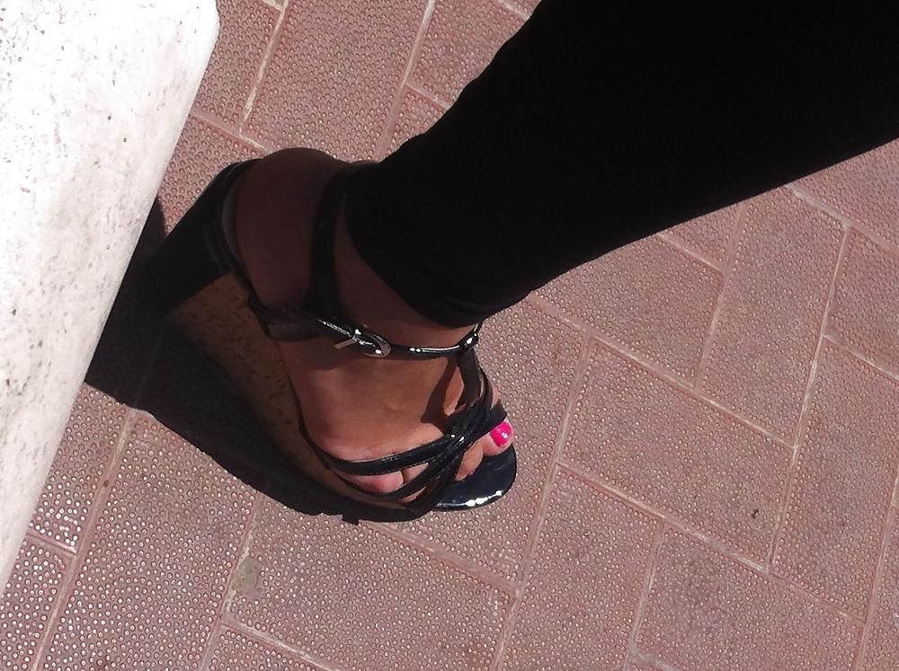 10P Feet of my sister in law