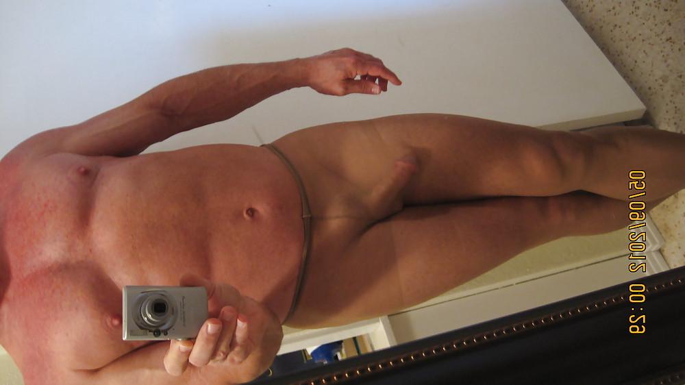 6P MY Hot Sissy Cock in Pantyhose