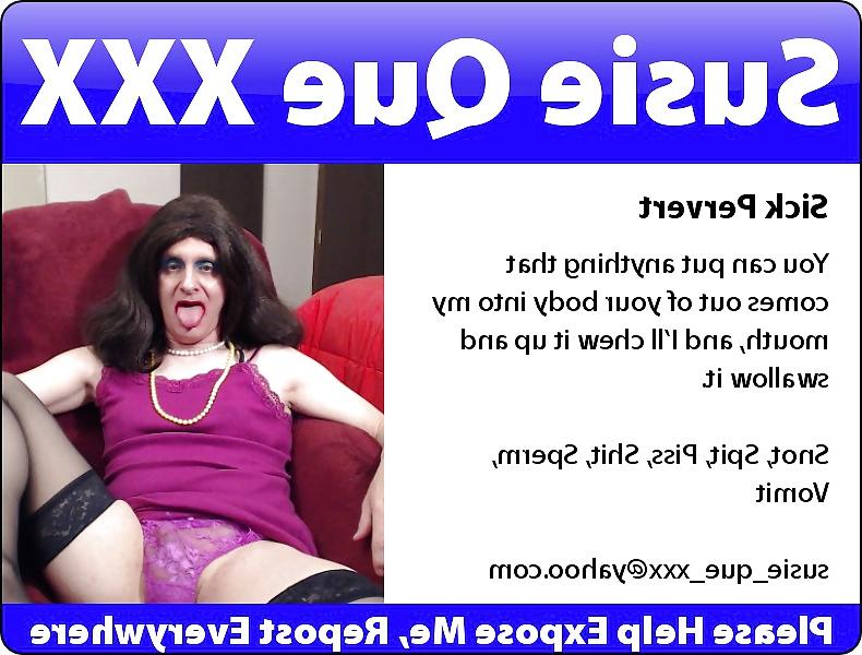 25P Susie Que XXX: Sissy Badges
