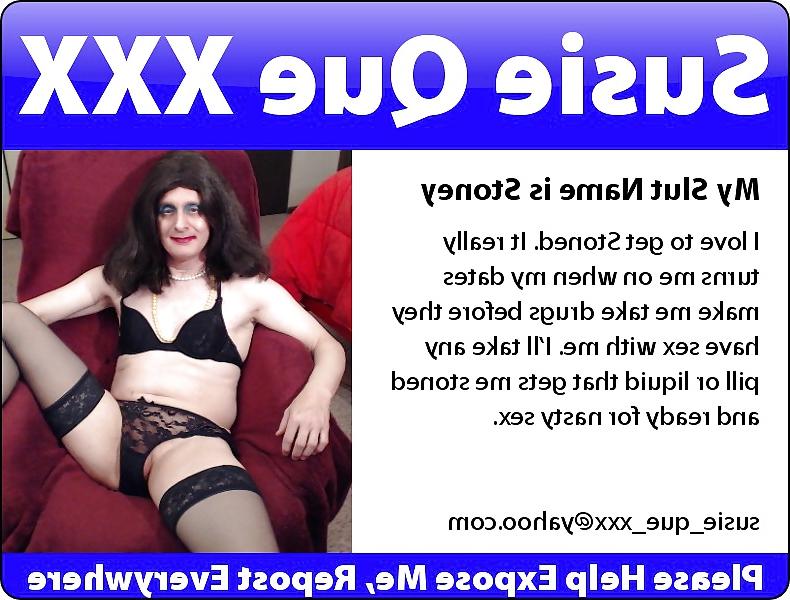 25P Susie Que XXX: Sissy Badges
