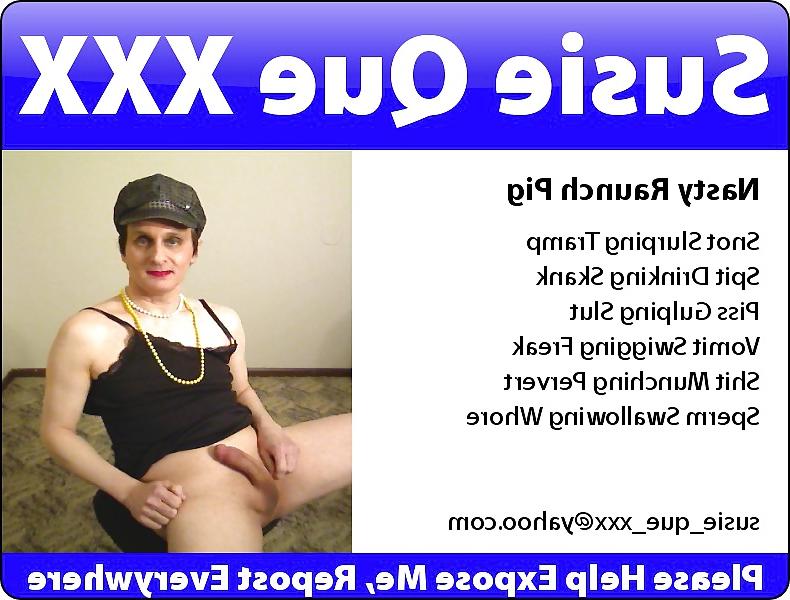 25P Susie Que XXX: Sissy Badges