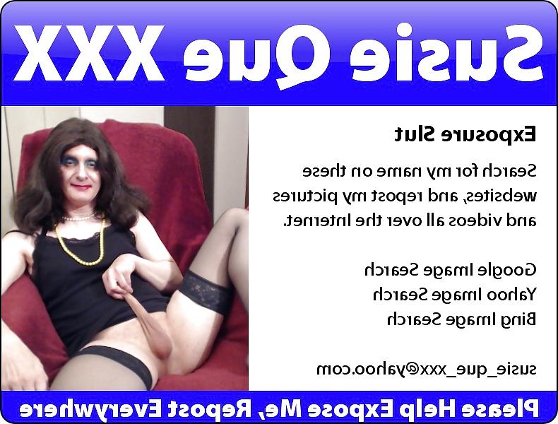 25P Susie Que XXX: Sissy Badges