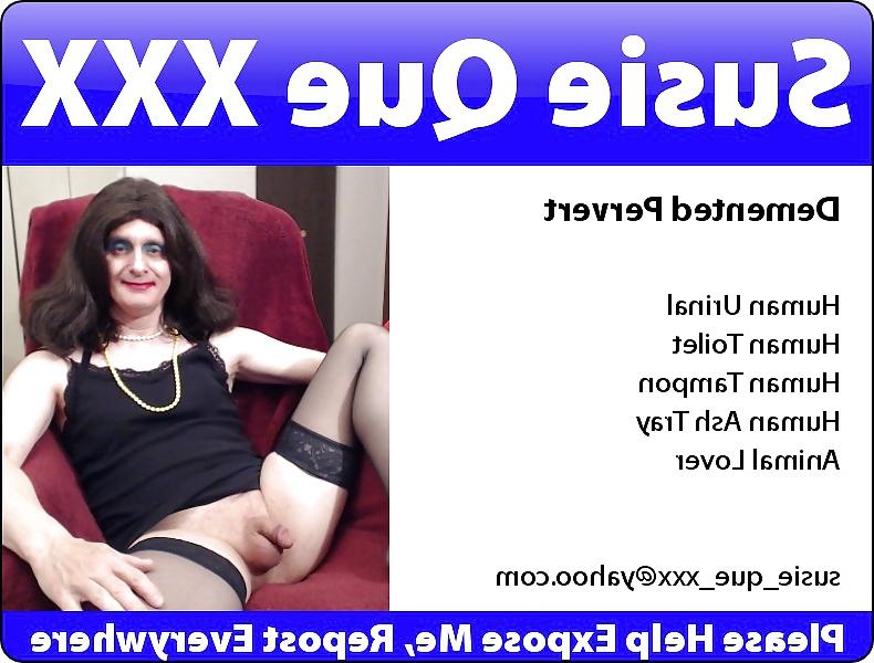 25P Susie Que XXX: Sissy Badges