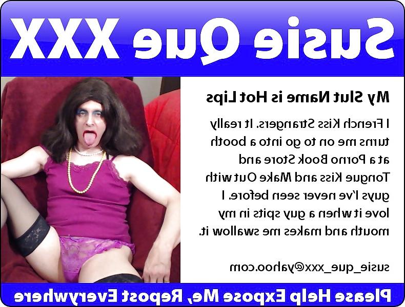 25P Susie Que XXX: Sissy Badges